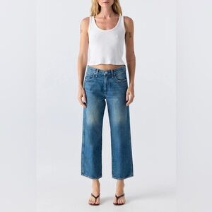 AMO Mid Rise Billie Jean in Chaperone Wash, size 28